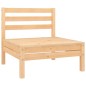vidaXL Set Salotto da Giardino 9 pz in Legno Massello di Pino vidaXL Set Salotto da Giardino 9 pz in Legno Massello di Pino