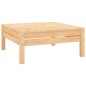 vidaXL Set Salotto da Giardino 9 pz in Legno Massello di Pino vidaXL Set Salotto da Giardino 9 pz in Legno Massello di Pino