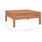 vidaXL Set Salotto da Giardino 12 pz in Legno Massello di Pino Miele vidaXL Set Salotto da Giardino 12 pz in Legno Massello di Pino Miele