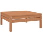 vidaXL Set Salotto da Giardino 9 pz Miele in Legno Massello di Pino
