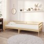 vidaXL Divano Letto con Materasso 90x200 cm Legno Massello di Pino vidaXL Divano Letto con Materasso 90x200 cm Legno Massello di Pino