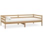 vidaXL Divano Letto con Materasso 90x200 cm ambra in Legno di Pino vidaXL Divano Letto con Materasso 90x200 cm ambra in Legno di Pino