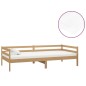 vidaXL Divano Letto con Materasso 90x200 cm Miele in Legno di Pino vidaXL Divano Letto con Materasso 90x200 cm Miele in Legno di Pino