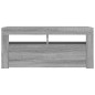 Mobile Porta TV con Luci LED Grigio Sonoma 90x35x40 cm Mobile Porta TV con Luci LED Grigio Sonoma 90x35x40 cm