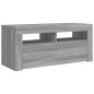 Mobile Porta TV con Luci LED Grigio Sonoma 90x35x40 cm Mobile Porta TV con Luci LED Grigio Sonoma 90x35x40 cm