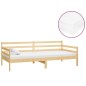 vidaXL Divano Letto con Materasso 90x200 cm Legno Massello di Pino vidaXL Divano Letto con Materasso 90x200 cm Legno Massello di Pino