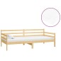 vidaXL Divano Letto con Materasso 90x200 cm Legno Massello di Pino vidaXL Divano Letto con Materasso 90x200 cm Legno Massello di Pino
