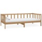vidaXL Divano Letto con Materasso 90x200 cm ambra in Legno di Pino vidaXL Divano Letto con Materasso 90x200 cm ambra in Legno di Pino