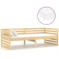 vidaXL Divano Letto con Materasso 90x200 cm Legno Massello di Pino