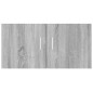 Armadietto da Parete Grigio Sonoma 80x39x40cm Legno Multistrato Armadietto da Parete Grigio Sonoma 80x39x40cm Legno Multistrato