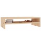 Supporto per Monitor 50x24x13 cm in Legno Massello di Pino Supporto per Monitor 50x24x13 cm in Legno Massello di Pino