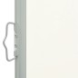 vidaXL Tenda da Sole Laterale Retrattile 140 x 300 cm Crema