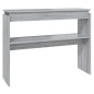 Tavolino Consolle Grigio Sonoma 102x30x80 cm Legno Multistrato Tavolino Consolle Grigio Sonoma 102x30x80 cm Legno Multistrato