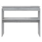Tavolino Consolle Grigio Sonoma 102x30x80 cm Legno Multistrato Tavolino Consolle Grigio Sonoma 102x30x80 cm Legno Multistrato
