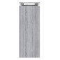 Tavolino Consolle Grigio Sonoma 102x30x80 cm Legno Multistrato Tavolino Consolle Grigio Sonoma 102x30x80 cm Legno Multistrato