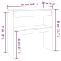 Tavolino Consolle Grigio Sonoma 102x30x80 cm Legno Multistrato Tavolino Consolle Grigio Sonoma 102x30x80 cm Legno Multistrato