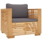 vidaXL Set Divani da Giardino 12 pz con Cuscini Legno Massello di Teak vidaXL Set Divani da Giardino 12 pz con Cuscini Legno Massello di Teak