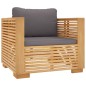vidaXL Set Divani da Giardino 7 pz con Cuscini Legno Massello di Teak vidaXL Set Divani da Giardino 7 pz con Cuscini Legno Massello di Teak