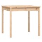 vidaXL Set Bistrot da Giardino 3 pz in Legno Massello di Pino vidaXL Set Bistrot da Giardino 3 pz in Legno Massello di Pino
