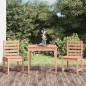 vidaXL Set Bistrot da Giardino 3 pz in Legno Massello di Douglas vidaXL Set Bistrot da Giardino 3 pz in Legno Massello di Douglas