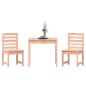 vidaXL Set Bistrot da Giardino 3 pz in Legno Massello di Douglas vidaXL Set Bistrot da Giardino 3 pz in Legno Massello di Douglas