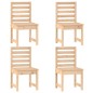 vidaXL Set da Pranzo per Giardino 5 pz in Legno Massello di Pino vidaXL Set da Pranzo per Giardino 5 pz in Legno Massello di Pino