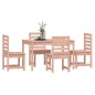 vidaXL Set da Pranzo per Giardino 5 pz in Legno Massello di Douglas vidaXL Set da Pranzo per Giardino 5 pz in Legno Massello di Douglas
