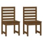 vidaXL Set da Pranzo da Giardino 4 pz Miele in Legno Massello di Pino vidaXL Set da Pranzo da Giardino 4 pz Miele in Legno Massello di Pino