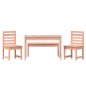 vidaXL Set da Pranzo per Giardino 4 pz in Legno Massello di Douglas vidaXL Set da Pranzo per Giardino 4 pz in Legno Massello di Douglas