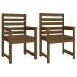 vidaXL Set da Pranzo da Giardino 11 pz Miele in Legno Massello di Pino vidaXL Set da Pranzo da Giardino 11 pz Miele in Legno Massello di Pino