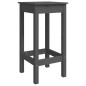 vidaXL Set Bar da Giardino 5 pz Grigio in Legno Massello di Pino vidaXL Set Bar da Giardino 5 pz Grigio in Legno Massello di Pino