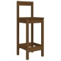 vidaXL Set Bar da Giardino 5 pz Miele in Legno Massello di Pino vidaXL Set Bar da Giardino 5 pz Miele in Legno Massello di Pino