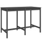 vidaXL Set Bar da Giardino 7 pz Grigio in Legno Massello di Pino vidaXL Set Bar da Giardino 7 pz Grigio in Legno Massello di Pino