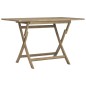 vidaXL Set da Pranzo da Giardino 7 pz Grigio in Legno Massello di Teak vidaXL Set da Pranzo da Giardino 7 pz Grigio in Legno Massello di Teak