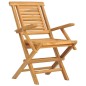 vidaXL Sedie da Giardino Pieghevoli 8pz 56x63x90cm Legno Massello Teak vidaXL Sedie da Giardino Pieghevoli 8pz 56x63x90cm Legno Massello Teak