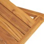 vidaXL Sedie da Giardino Pieghevoli 4pz 47x61x90cm Legno Massello Teak vidaXL Sedie da Giardino Pieghevoli 4pz 47x61x90cm Legno Massello Teak