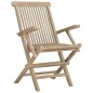vidaXL Sedie Giardino Pieghevoli 6pz Grigie 56x61x89 cm Massello Teak vidaXL Sedie Giardino Pieghevoli 6pz Grigie 56x61x89 cm Massello Teak