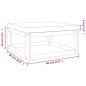 vidaXL Set Salotto da Giardino 4 pz con Cuscini Verdi Legno Massello vidaXL Set Salotto da Giardino 4 pz con Cuscini Verdi Legno Massello