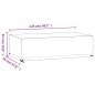 vidaXL Coperture Mobili Giardino 2pz 8Occhielli 125x70x35 Rettangolari vidaXL Coperture Mobili Giardino 2pz 8Occhielli 125x70x35 Rettangolari