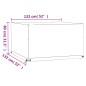 vidaXL Coperture Mobili Giardino 2pz 8 Occhielli 132x132x80cm Quadrate vidaXL Coperture Mobili Giardino 2pz 8 Occhielli 132x132x80cm Quadrate