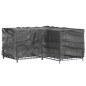 vidaXL Coperture Mobili da Giardino a L 2pz 16 Occhielli 215x215x90cm vidaXL Coperture Mobili da Giardino a L 2pz 16 Occhielli 215x215x90cm