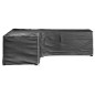 vidaXL Coperture Mobili da Giardino a L 2pz 16 Occhielli 285x285x70cm vidaXL Coperture Mobili da Giardino a L 2pz 16 Occhielli 285x285x70cm
