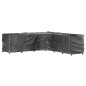 vidaXL Coperture Mobili da Giardino a L 2pz 20 Occhielli 300x300x90cm vidaXL Coperture Mobili da Giardino a L 2pz 20 Occhielli 300x300x90cm