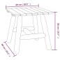 vidaXL Set Divani da Giardino 3 pz in Legno Massello di Abete