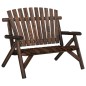 vidaXL Set Divani da Giardino 5 pz in Legno Massello di Abete vidaXL Set Divani da Giardino 5 pz in Legno Massello di Abete