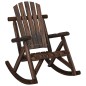vidaXL Set Divani da Giardino 3 pz in Legno Massello di Abete