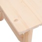 vidaXL Set Divani da Giardino 3 pz in Legno Massello di Abete