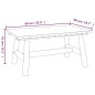 vidaXL Set Divani da Giardino 3 pz in Legno Massello di Abete