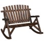 vidaXL Set Divani da Giardino 3 pz in Legno Massello di Abete vidaXL Set Divani da Giardino 3 pz in Legno Massello di Abete