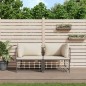 vidaXL Divani Angolari Modulari con Cuscini 2 pz in Polyrattan vidaXL Divani Angolari Modulari con Cuscini 2 pz in Polyrattan